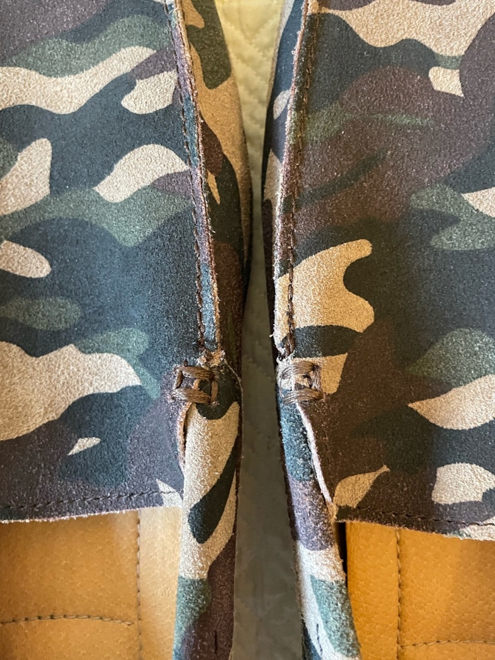 Alfani mens Bromley suede camo driving loafer shoes size 12M - Picture 11 of 13